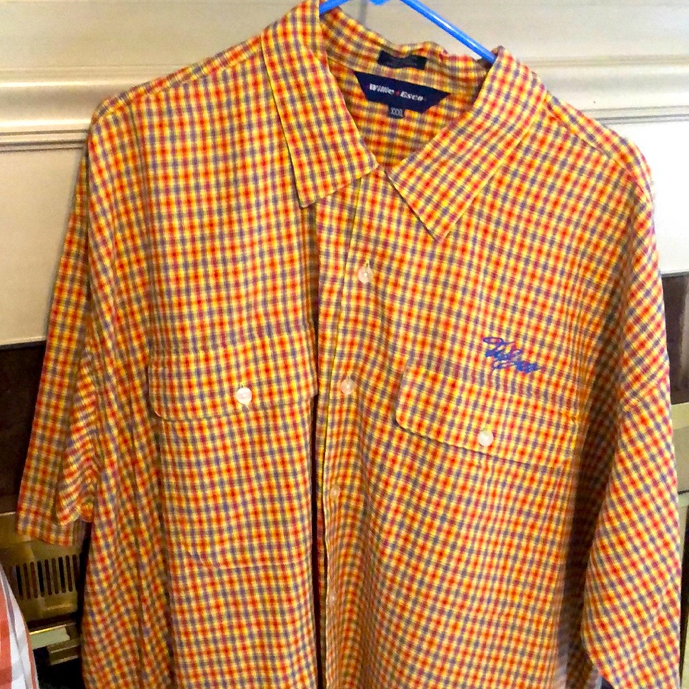 Willie Esco XXXL Plaid SS Shirt